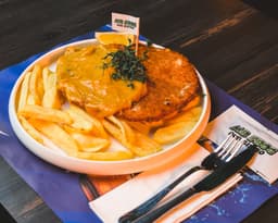 Cafede Paris Soslu Schnitzel